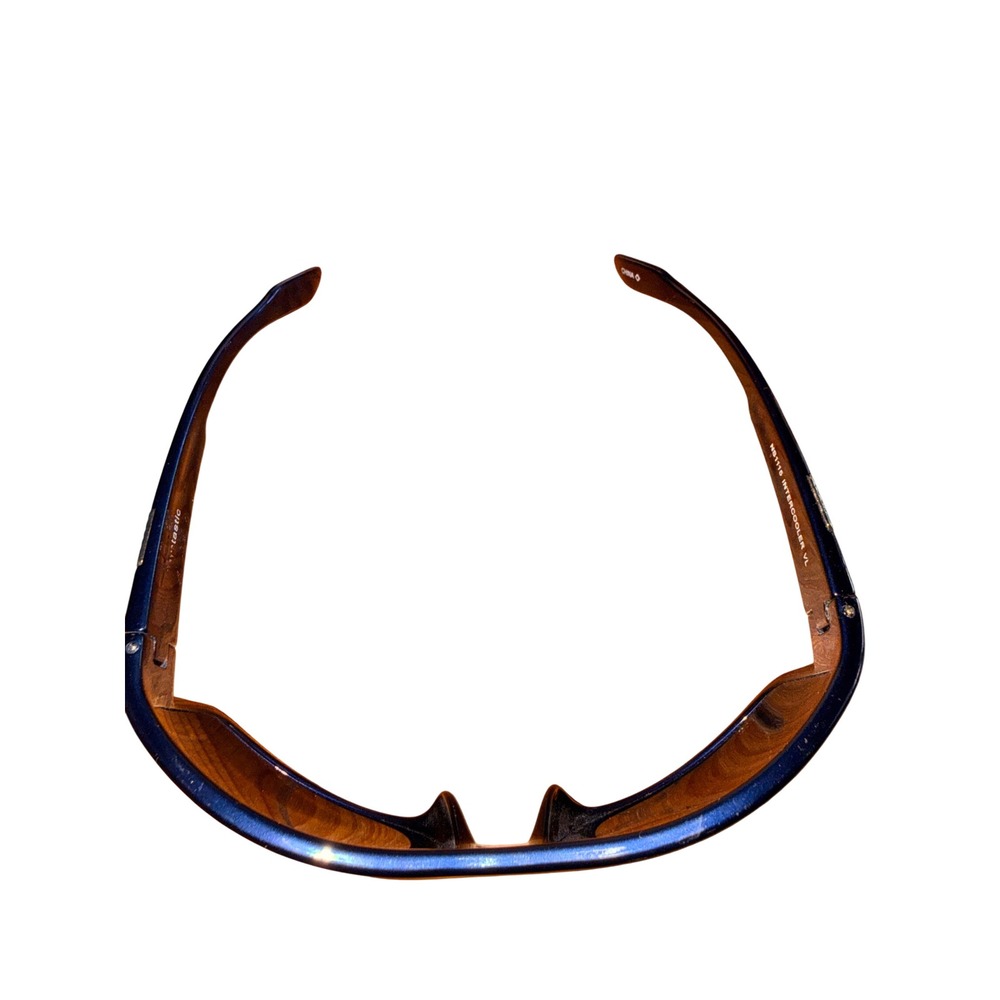 Suntastic NS1115 Intercooler VL Sunglasses Mens Metallic Blue Wrap‎ Around Sport - Picture 8 of 8